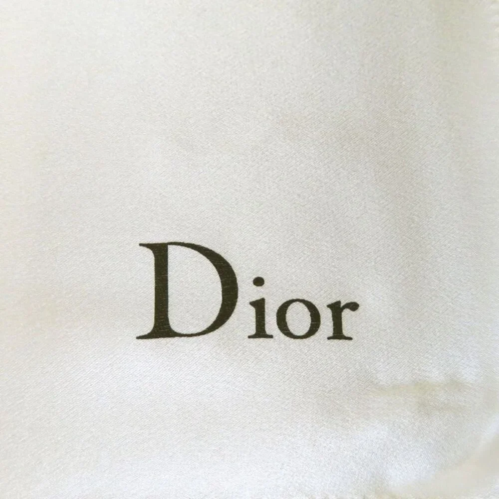 Christian Dior J'adore Scarf Heart Ribbon Flower Girl Silk White 0026